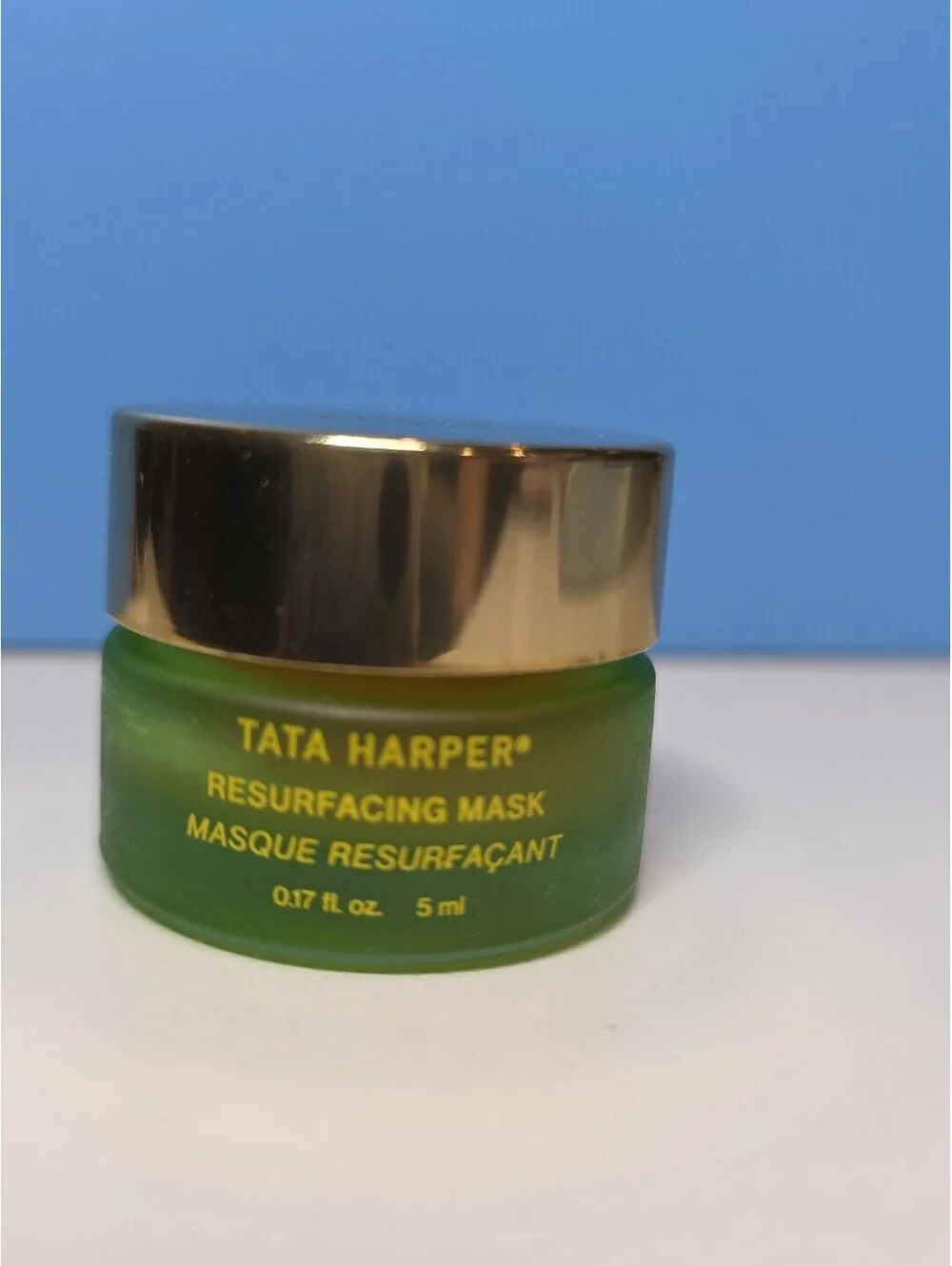 TATA HARPER Resurfacing Mask .25 Oz Glass Travel Size NEW